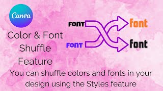 Canva Font & Color Shuffle Tool | Instantly Change Fonts and Colors in Your Designs screenshot 3
