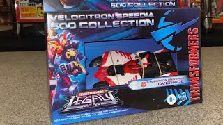 Transformers Legacy Velocitron Voyager Cl Override Complete Transformation Process Video