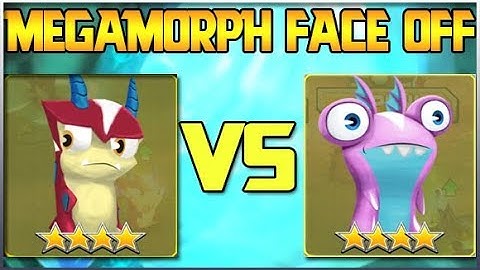 MEGAMORPH RAMMSTONE vs MEGAMORPH BUBBALEONE - SLUGS FACE OFF  - SLUGTERRA SLUG IT OUT 2
