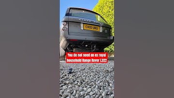 You do not need an ex royal household L322 Range Rover 3.6 TDV8 #cars #autos #automobile #rangerover