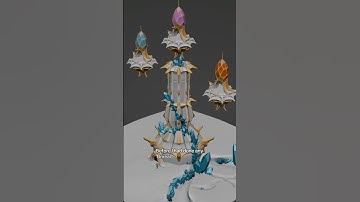 Art references ue 5.5 and Blender #b3d #gamedev