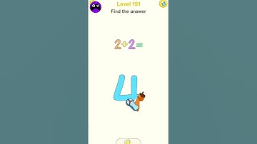 Delete Puzzle level 151 Funny Mobile Games Android ios, Max levels Gameplay Walkthrough #shorts