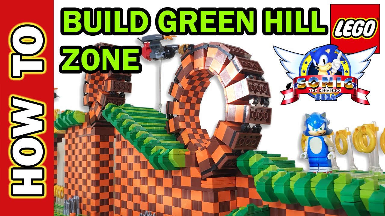 LEGO de Sonic trará a fase Green Hill Zone para a realidade