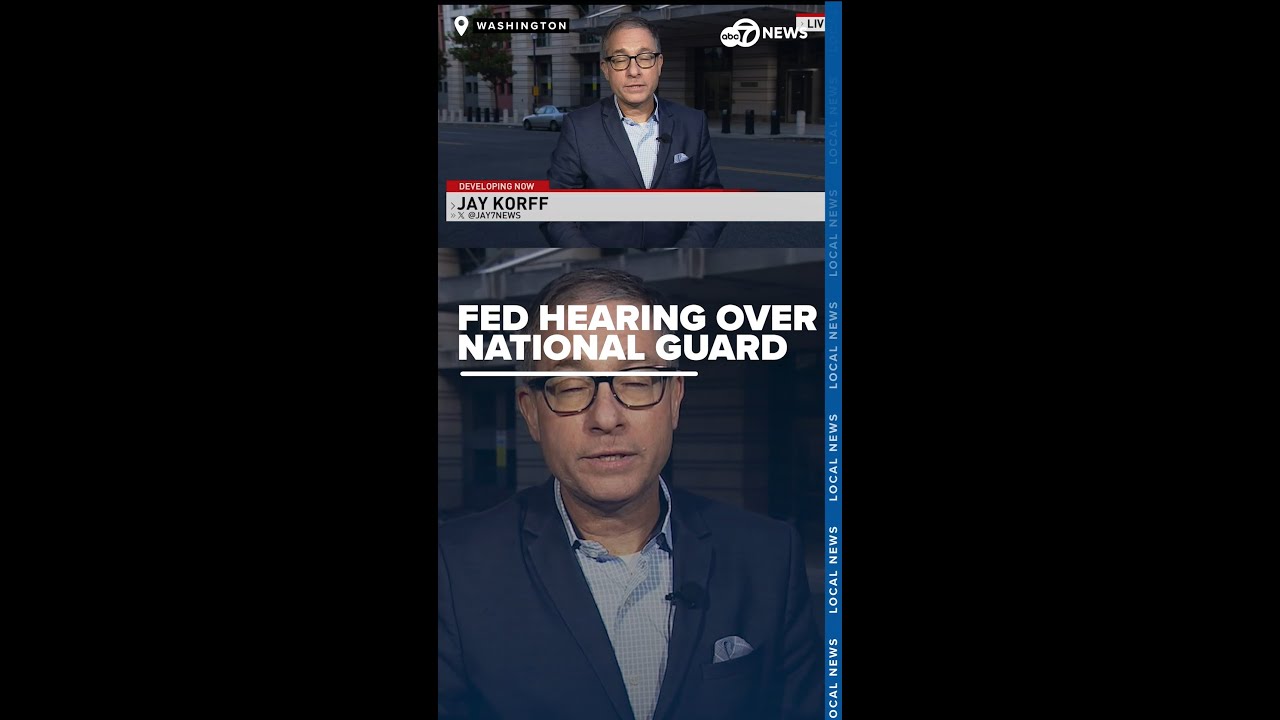 DC and Trump lawyers argue legality of National Guard troop presence