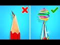 DIY SCHOOL HACKS AND GENIUS TIPS FOR STUDENTS || Study Smarter, Not Harder by 123 GO Like!