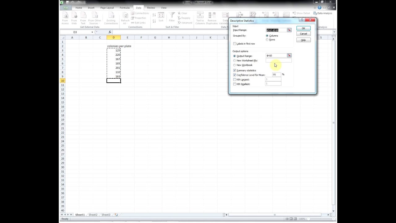 Basic statistics with Excel 2010 camera iphone 8 plus apk