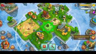 Sky clash lords of clans 3d Android gameplay part 1 screenshot 1