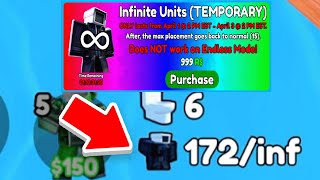 OMG I GOT INFINTE UNITS in Toilet Tower Defense! NEW ABILITY INF UNITS by SLAT SLAT SLAT 45,903 views 1 month ago 31 minutes