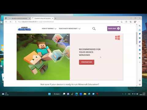 Kā uzinstalēt Minecraft Education
