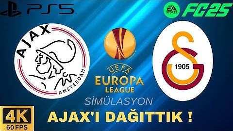 (FC25) AJAX vs GALATASARAY | UEFA AVRUPA LİGİ SİMÜLASYON PS5