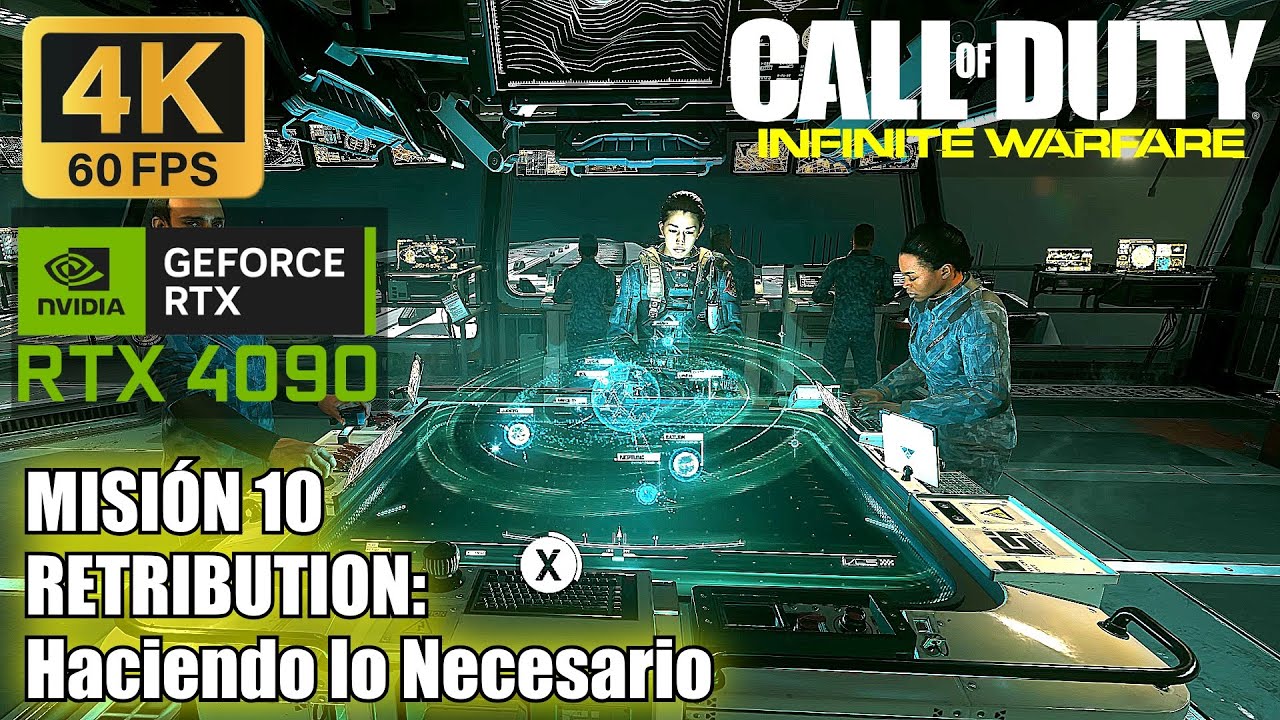 Call of Duty: Infinite Warfare | Misión 10 RETRIBUTION: Haciendo lo ...