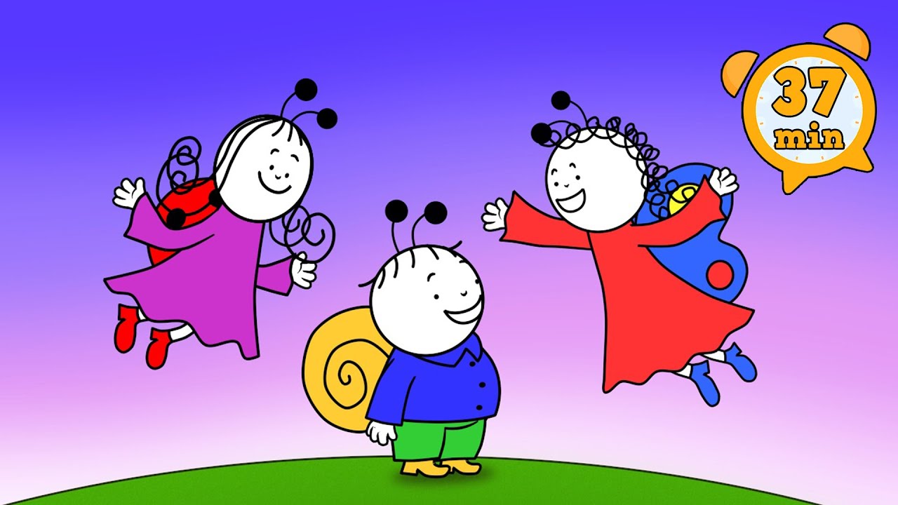 Bogyó és Babóca - Örülünk egymásnak ▶ 8 teljes epizód | 37 perc