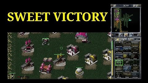 3 on 3 PRO multiplayer Command and Conquer SWEET VICTORY
