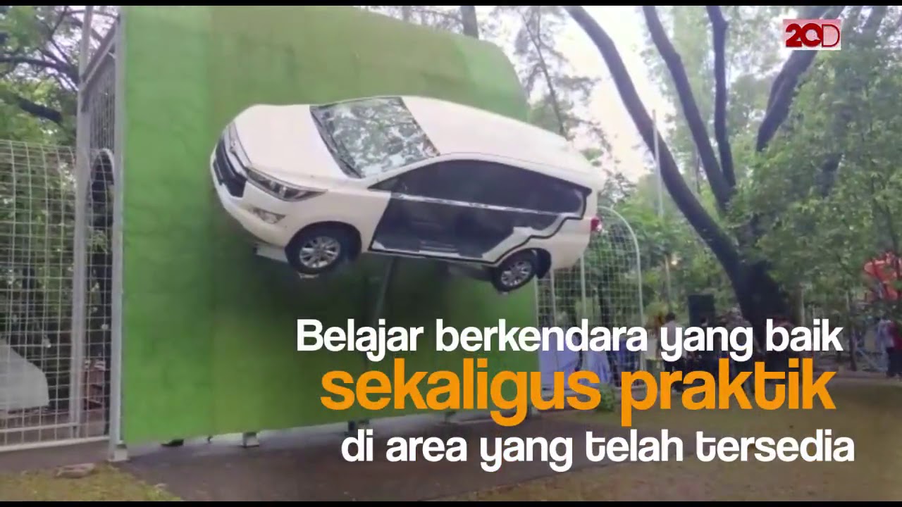 Asyiknya Bisa Belajar Sambil Bermain Di Taman Lalu Lintas Bandung