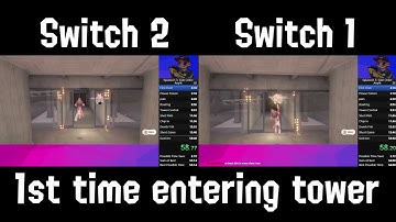 Load Time Comparison Between Switch 1 & Switch 2 : Splatoon 3