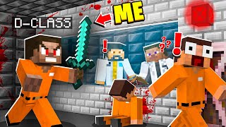 I Became DCLASS PERSONNEL in MINECRAFT!  Minecraft Trolling Video