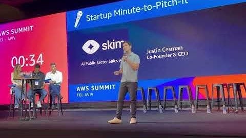 Skim 2nd Place AWS Summit Tel Aviv 2025
