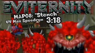 Doom - Eviternity MAP08: Stench UV Max Speedrun in 3:18