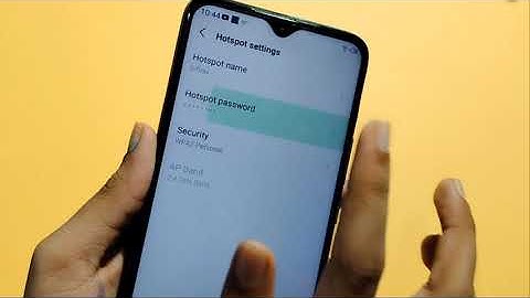 How to change Hotspot password in infinix Smart 5A | Hotspot password change kaise kare