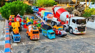 Download lagu MAIN RC Mobil Truk Molen Panjang Bongkar Mobil Mobilan Truk Molen, Forklift, Buldoser, Truk Tambang 