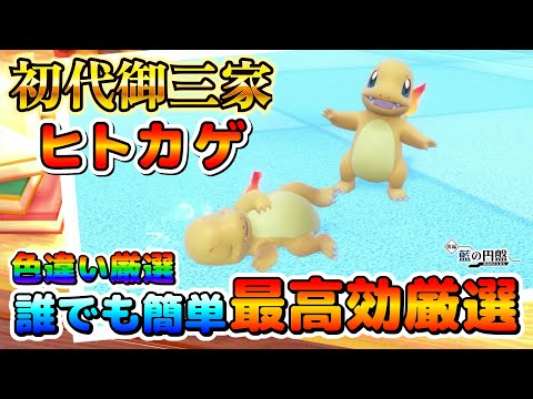 Color Selection] Select a shiny Charmander here! Select with