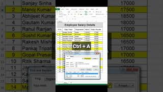how to delete highlighted rows in one click in excel? #shorts #excel_tips_and_tricks