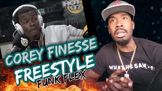 Corey Finesse - Funk Flex Freestyle | Pure Flames