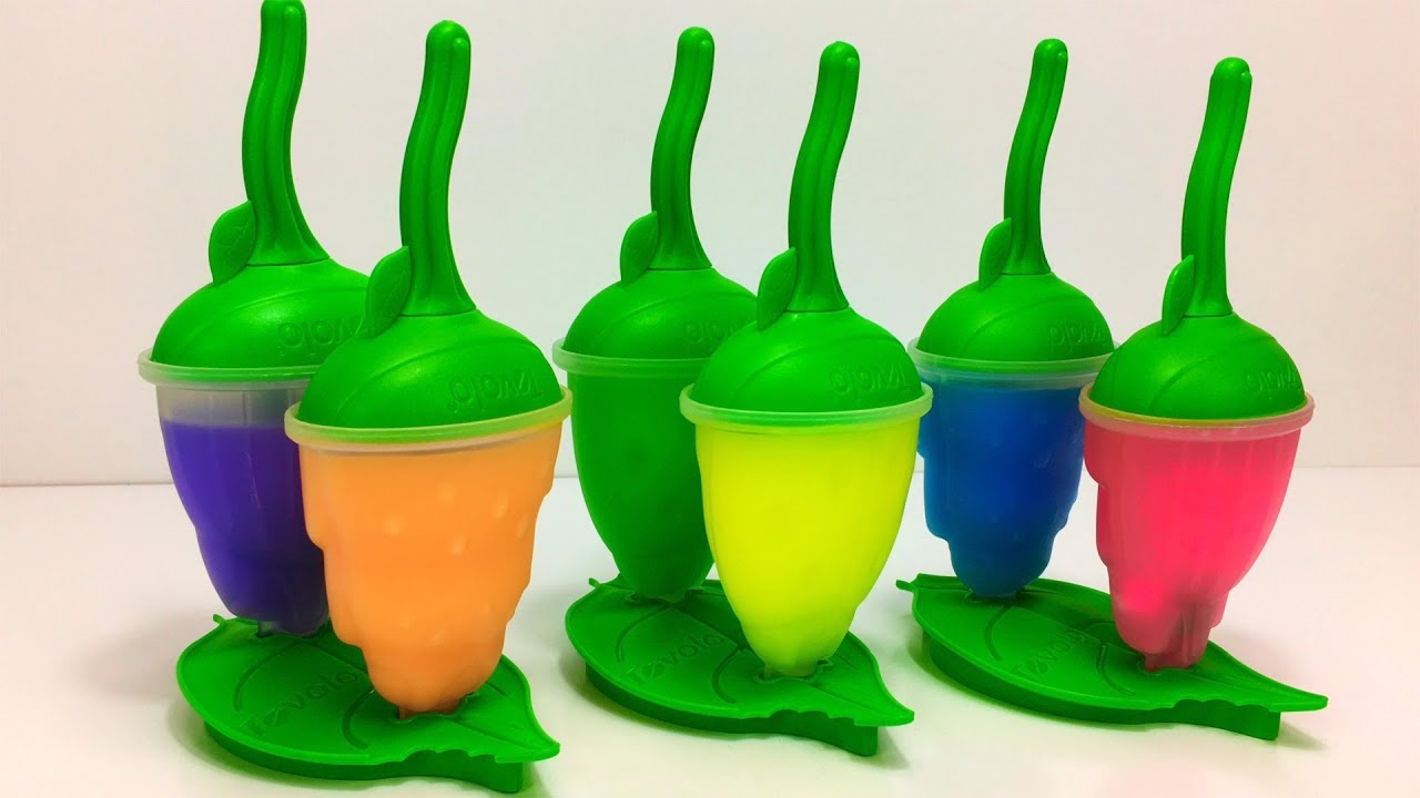 Learn Colors Surprise Slime Tree House Cat Turtle Monkey Elephant Baby Creative Learning For Kids