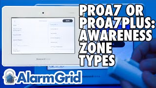 PROA7 or PROA7PLUS: Awareness Zone Types