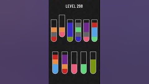 How to do Water sort Puzzle level 298 | Water sort puzzle | Color Sorting Game | Gaming Shortcuts |