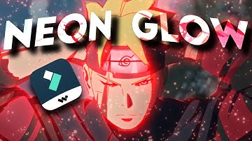 Neon Glow Outline || Filmora Tutorial