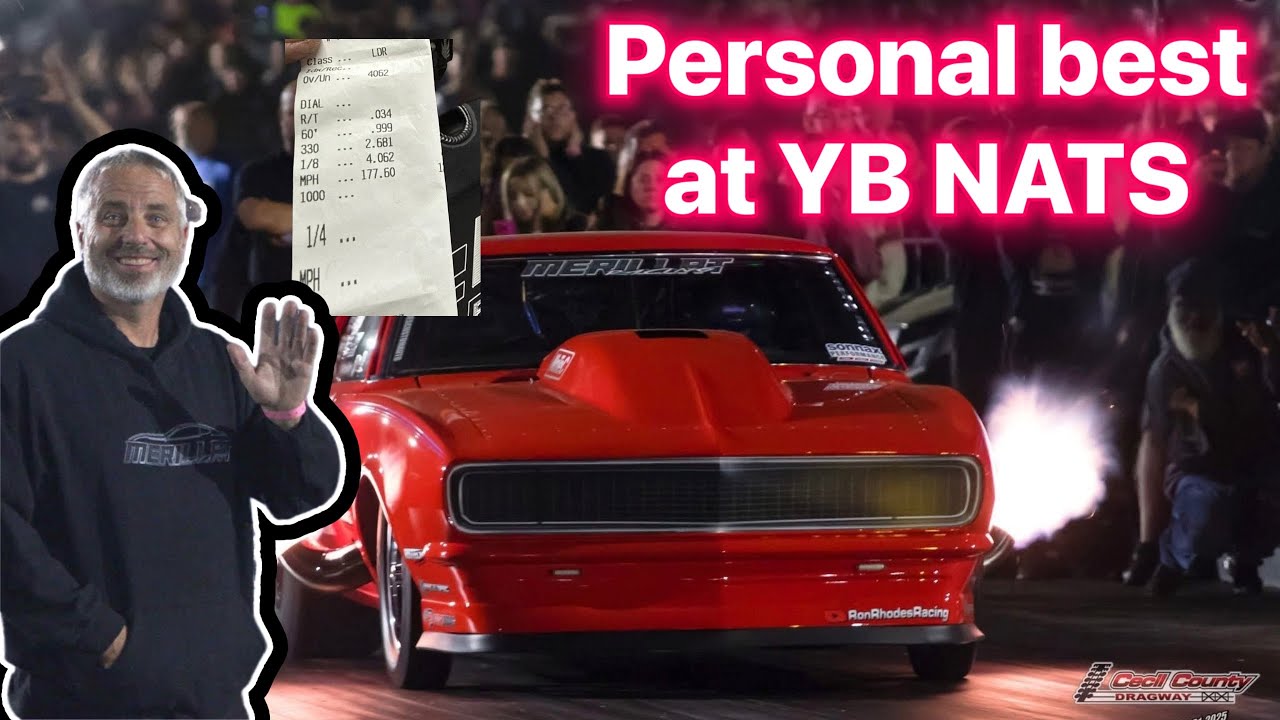 Yellow Bullet Nationals: Ron & Ronny Dial In Their Camaros | 4.06 PB with 0.999-Second 60-Foot
