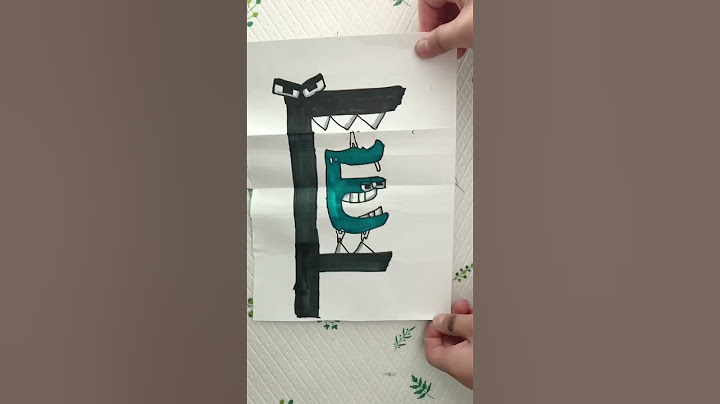 【Alphabet Lore】그림#만들기#shorts #알파벳 로어