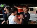 Тренировка по боксу МС Елены Градинарь в клубе BFC (16.10.17)