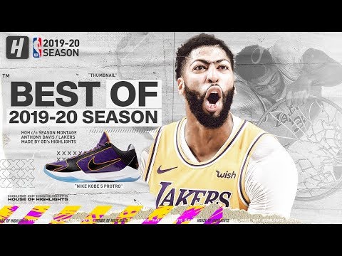 Anthony Davis najlepsze Highlights Lakers z sezonu NBA 2019-20! MVP CASE! (Część 1)