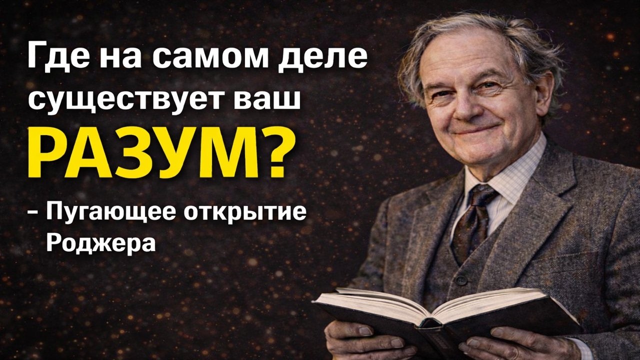 Где на самом деле существует ваш РАЗУМ?» — Пугающее открытие Роджера