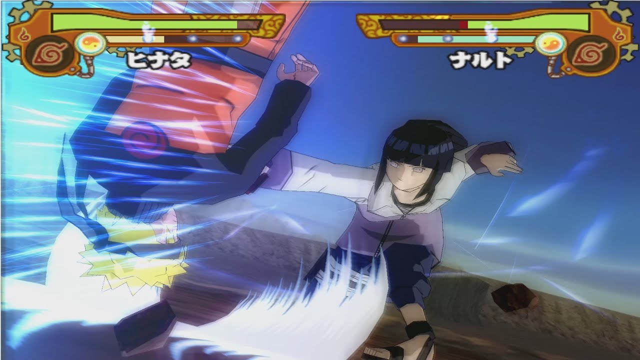 Naruto Shippuden Ultimate Ninja 5 - Hinata Hyuga - Ultimate jutsus (HD) on  Make a GIF