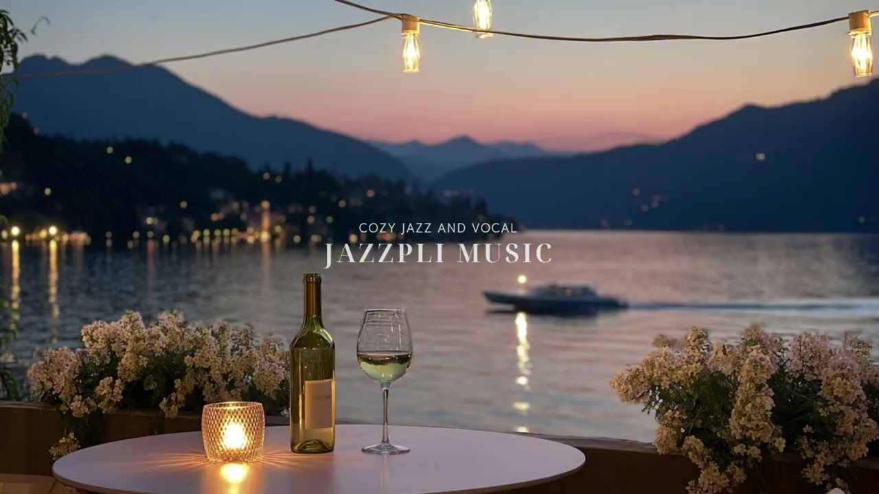 [Playlist] 이탈리아 작은 호숫가 마을, 노을 아래 흐르는 재즈 | Cozy Jazz