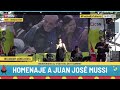 HOMENAJE a JUAN JOSE MUSSI en el "FESTIVAL EN TU BARRIO"