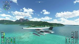 Microsoft Flight Simulator 2021 | Xbox Series S Gameplay | Bora Bora | 30FPS