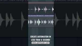 Create Automation Clip in less than a second in FL Studio