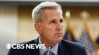 Why is Kevin McCarthy resigning from Congress?