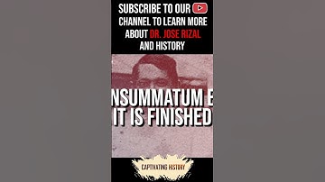How Did Dr. Jose Rizal Save the Philippines? #shorts