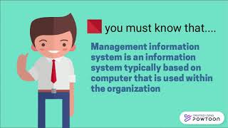 USAS : What is Management Information System