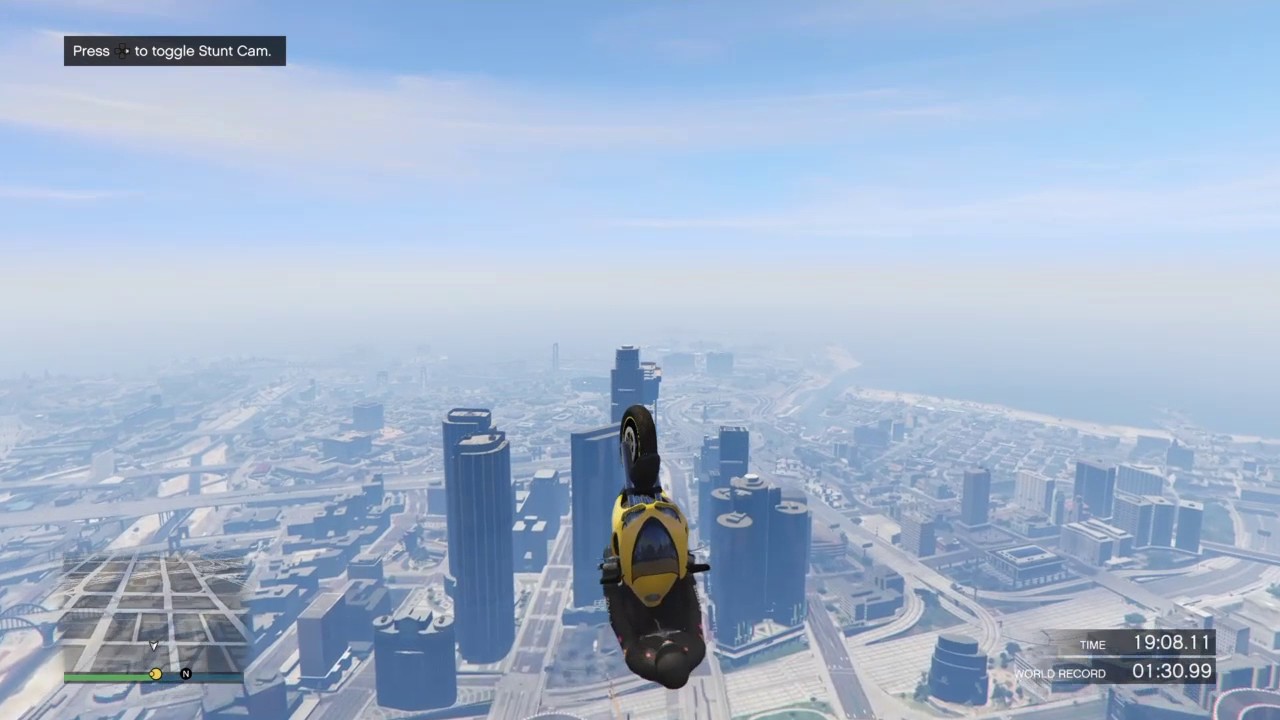 GTA V (Amazing stunt)