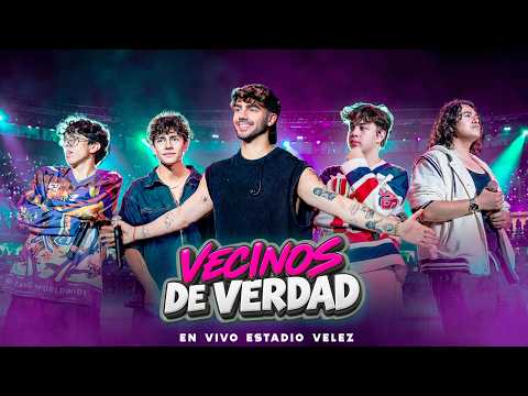 REAL NEIGHBORS (Live) - Fede Vigevani x La Vecibanda | Vélez Stadium