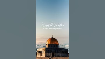 سورة إبراهيم الآية ٤٢ | بصوت القارئ ياسر الدوسري #قرآن #ياسر_الدوسري #فلسطين #palestine #gaza #غزة