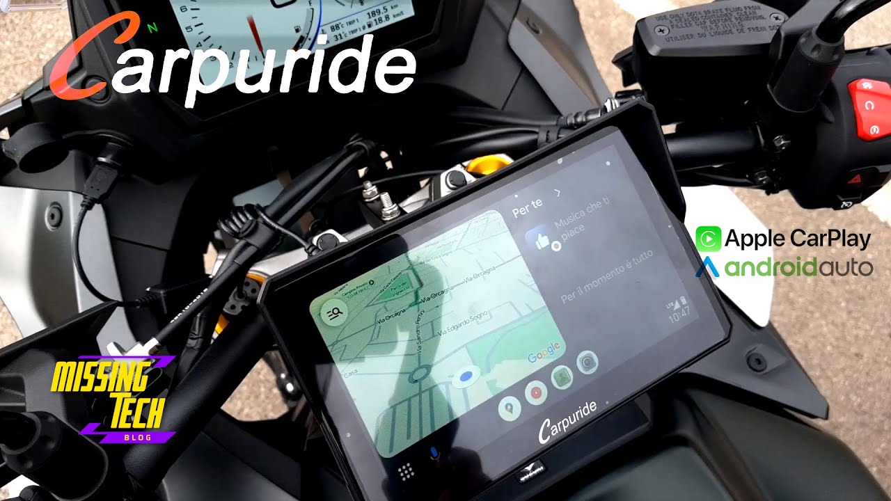 Carpuride 702 BMW portable display Android Auto & Apple CarPlay