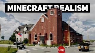 Realistically Building my Hometown in Minecraft