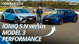 2024 Hyundai IONIQ 5 N vs Tesla Model 3 Performance Comparison
